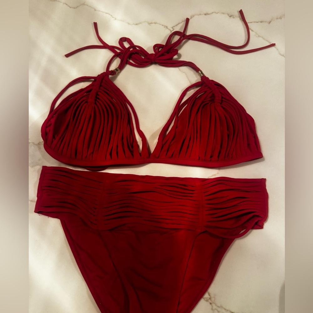 Guria size large bikini. High quality boutique brand.